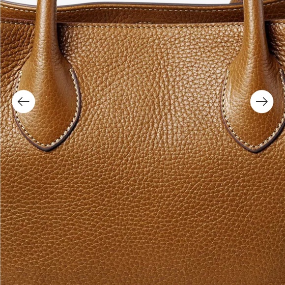 Aspinal London Tote Bag in Tan Pebble Leather - Like New! - Picture 10 of 13